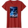 imageStar Wars Battlefront II Rey Darth Maul Poster TShirt TShirtCranberry Red