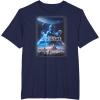 imageStar Wars Battlefront II Rey Darth Maul Poster TShirt TShirtNavy Blue