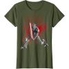 imageStar Wars Clone Wars Darth Maul TShirtOlive Green