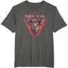 imageStar Wars Dark Side Darth Vader Darth Maul Kylo Ren Flames TShirtAsphalt Grey