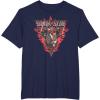 imageStar Wars Dark Side Darth Vader Darth Maul Kylo Ren Flames TShirtNavy Blue