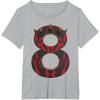 imageStar Wars Darth Maul Eighth Birthday TShirtHeather Grey