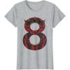 imageStar Wars Darth Maul Eighth Birthday TShirtHeather Grey