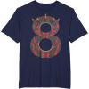 imageStar Wars Darth Maul Eighth Birthday TShirtNavy Blue