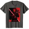 imageStar Wars Darth Maul I Am Fear TShirtAsphalt Grey