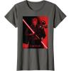 imageStar Wars Darth Maul I Am Fear TShirtAsphalt Grey