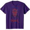 imageStar Wars Darth Maul Sith Lord TShirt TShirtPurple