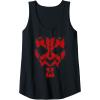 imageStar Wars Darth Maul Spray Paint Face Tank TopBlack