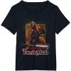 imageStar Wars Darth Maul The Dark Side Text Poster TShirtBlack