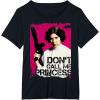 imageStar Wars Dont Call Me Princess Leia Graphic TShirt TShirtBlack