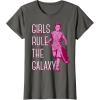 imageStar Wars Episode 7 Rey Girls Rule The Galaxy TShirt C1 TShirtAsphalt Grey