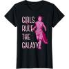 imageStar Wars Episode 7 Rey Girls Rule The Galaxy TShirt C2 TShirtBlack