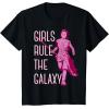 imageStar Wars Episode 7 Rey Girls Rule The Galaxy TShirt C2 TShirtBlack