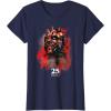 imageStar Wars Episode I 25th Anniversary Darth Maul Sith Rage TShirtNavy Blue
