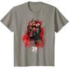 imageStar Wars Episode I 25th Anniversary Darth Maul Sith Rage TShirtSlate Grey