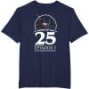 imageStar Wars Episode I 25th Anniversary Darth Maul vs ObiWan TShirtNavy Blue