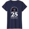 imageStar Wars Episode I 25th Anniversary Darth Maul vs ObiWan TShirtNavy Blue