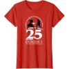 imageStar Wars Episode I 25th Anniversary Darth Maul vs ObiWan TShirtRed