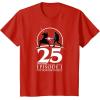 imageStar Wars Episode I 25th Anniversary Darth Maul vs ObiWan TShirtRed
