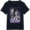 imageStar Wars General Organa Rey Episode 7 Sticker TShirt TShirtBlack