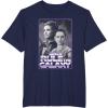 imageStar Wars General Organa Rey Episode 7 Sticker TShirt TShirtNavy Blue