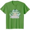imageStar Wars Grogu Snack Time TShirtGrass Green