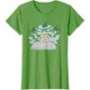imageStar Wars Grogu Snack Time TShirtGrass Green