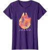 imageStar Wars Jakku Millennium Falcon Rey ampamp BB8 Fill TShirtPurple