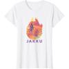 imageStar Wars Jakku Millennium Falcon Rey ampamp BB8 Fill TShirtWhite