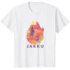 imageStar Wars Jakku Millennium Falcon Rey ampamp BB8 Fill TShirtWhite