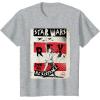 imageStar Wars Last Jedi Rey Join Resistance Propaganda TShirt TShirtHeather Grey