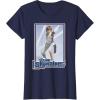 imageStar Wars Luke Skywalker 70s Retro TShirt TShirtNavy Blue