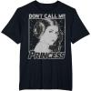 imageStar Wars Princess Leia Dont Call Me Princess Portrait TShirtBlack