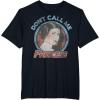 imageStar Wars Princess Leia Dont Call Me Vintage Portrait TShirtBlack