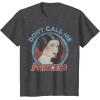 imageStar Wars Princess Leia Dont Call Me Vintage Portrait TShirtDark Heather Grey