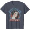 imageStar Wars Princess Leia Dont Call Me Vintage Portrait TShirtHeather Blue