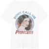 imageStar Wars Princess Leia Dont Call Me Vintage Portrait TShirtWhite