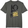 imageStar Wars Princess Leia Escape I Dont Need Rescuing TShirtAsphalt Grey
