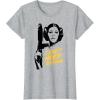 imageStar Wars Princess Leia Escape I Dont Need Rescuing TShirtHeather Grey