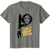 imageStar Wars Princess Leia Escape I Dont Need Rescuing TShirtOlive Heather