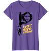 imageStar Wars Princess Leia Escape I Dont Need Rescuing TShirtPurple Heather