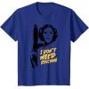 imageStar Wars Princess Leia Escape I Dont Need Rescuing TShirtRoyal Blue