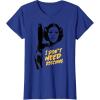imageStar Wars Princess Leia Escape I Dont Need Rescuing TShirtRoyal Blue