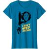 imageStar Wars Princess Leia Escape I Dont Need Rescuing TShirtSapphire Blue