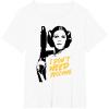 imageStar Wars Princess Leia Escape I Dont Need Rescuing TShirtWhite