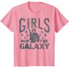 imageStar Wars Princess Leia Girls Run The Galaxy Disney TShirtPink