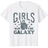 imageStar Wars Princess Leia Girls Run The Galaxy Disney TShirtWhite