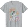imageStar Wars Princess Leia Retro Rebel TShirtHeather Grey