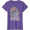 imageStar Wars Princess Leia Retro Rebel TShirtPurple Heather