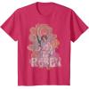 imageStar Wars Princess Leia Retro Rebel TShirtRed Heather